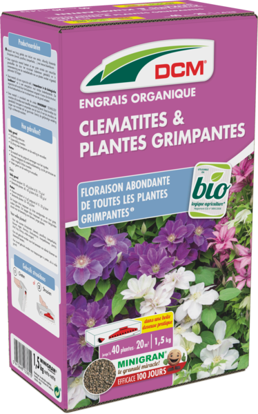 Engrais Clématites & Plantes grimpantes DCM thumbnail