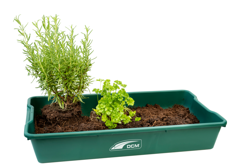 BEFR Gratis 1 tuinbak bij aankoop van DCM Kwaliteitspotgrond Groenten & Kruiden - Promo Asset